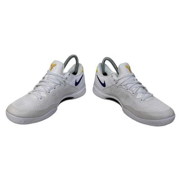 Nike Kobe 8 Protro Lakers Home Sneakers HF9550-100 Men's Size 6.5 - Picture 7 of 13